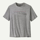 Patagonia Cap Cool Daily Graphic Shirt - Mens Stratapeaks: Feather Grey / XL