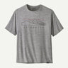 Patagonia Cap Cool Daily Graphic Shirt - Mens Stratapeaks: Feather Grey / XL