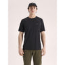 Arcteryx Cormac Crew Short Sleeve - Mens Black