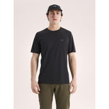 Arcteryx Cormac Crew Short Sleeve - Mens Black