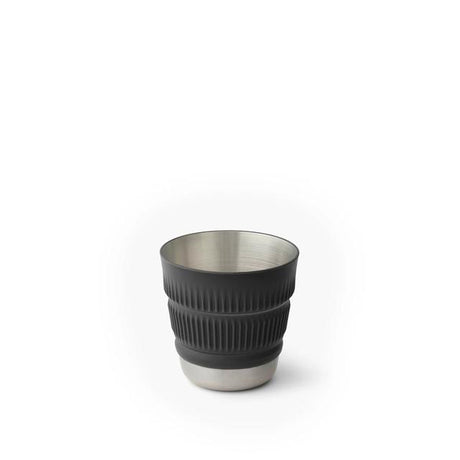 Sea to Summit Detour Stainless Steel Collapsible Mug Beluga Black