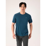Arcteryx Cormac Crew Short Sleeve - Mens Nightscape Heather / XL