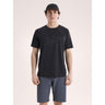 Arcteryx Cormac Logo Short Sleeve - Mens Black