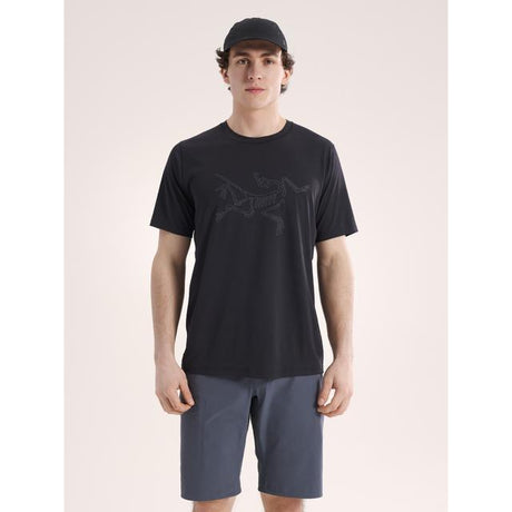 Arcteryx Cormac Logo Short Sleeve - Mens Black