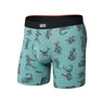 Saxx Vibe Xtra Soft Comfort Boxer Brief - Mens Birdie-Blue Tide