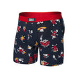 Saxx Vibe Xtra Soft Comfort Boxer Brief Party Foul-Dk Ink