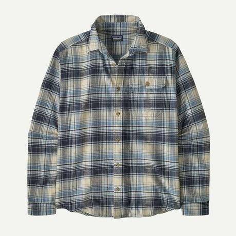 Patagonia Lightweight Fjord Flannel Shirt - Mens Foggy: Virtually Blue / XL
