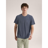 Arcteryx Cormac Crew Short Sleeve - Mens Dk tratus / S