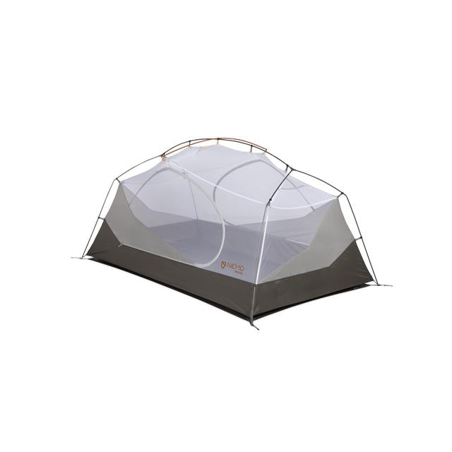 Nemo Aurora 2P Backpacking Tent & Footprint Fog - Smokey Olive