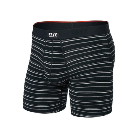 Saxx Vibe Xtra Soft Comfort Boxer Brief Black Coast Stripe