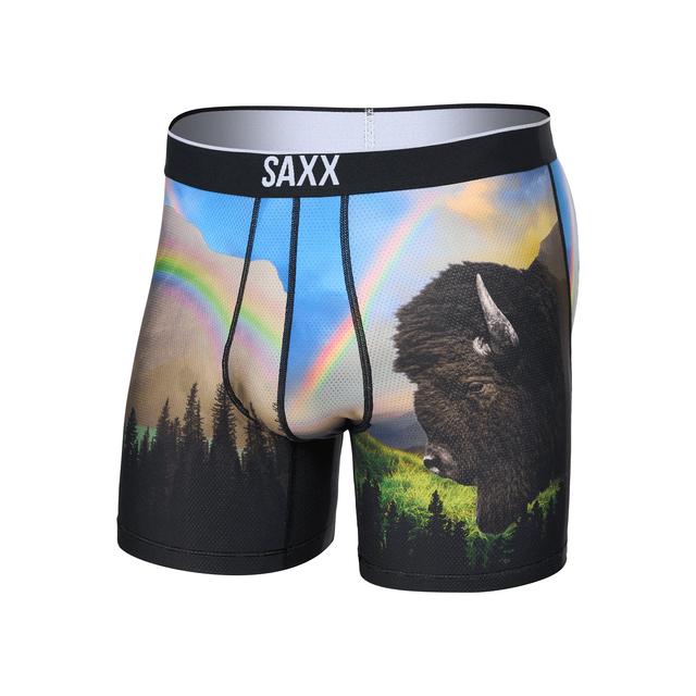 Saxx Volt Breathable Mesh Boxer Brief Olympic Scale-Multi