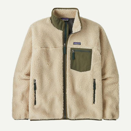 Patagonia Classic Retro-X Jacket - Mens Dark Natural w/Basin Green