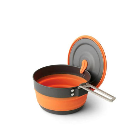 Sea to Summit Frontier UL Collapsible Pot - 1L Puffins Bill Orange