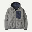 Patagonia Diamond Quilted Bomber Hoody - Mens Forever Grey