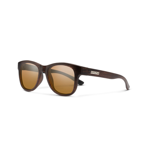 Suncloud Leeway Matte Burnished Brown | Polarized Brown