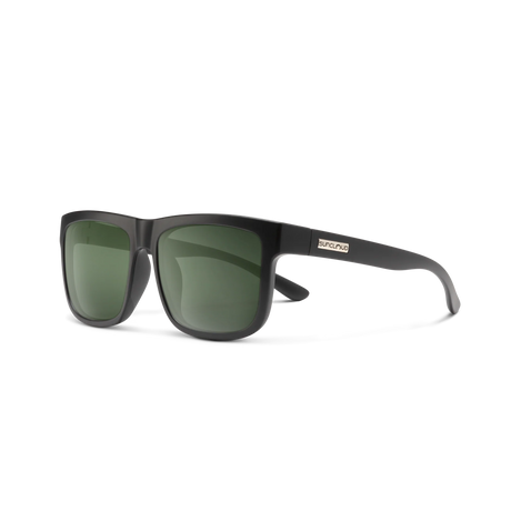 Quiver - Suncloud Matte Yellow Tortoise | Polarized Gray Green
