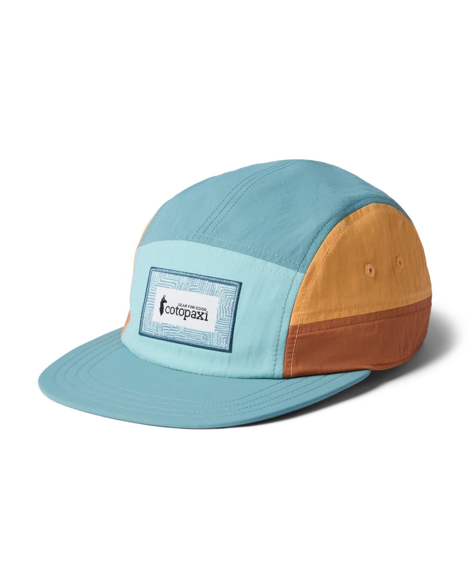 Cotopaxi Zen Garden Tech 5-Panel Hat Tide Pool and Everglade