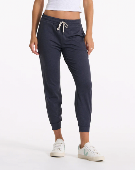Vuori Performance Jogger - Long - Womens Black Heather / XL