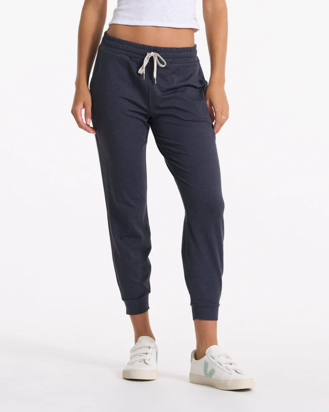 Vuori Performance Jogger - Long - Womens Black Heather / XL