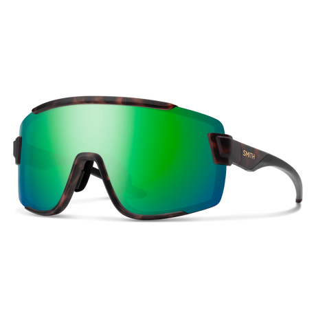 Smith Wildcat Matte Tortoise | ChromaPop Polarized Green Mirror